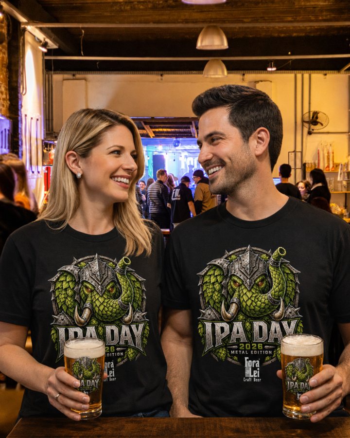 Camiseta oficial IPA Day 2026, Metal Edition